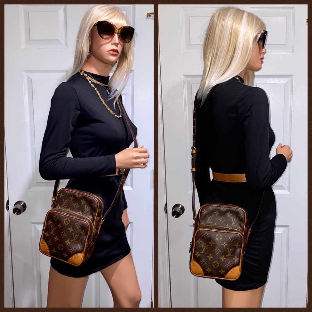 ☀️Authentic Louis Vuitton Amazone Messenger Crossbody Bag